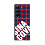Clear Case［ SINA COVA - Check - Red ］