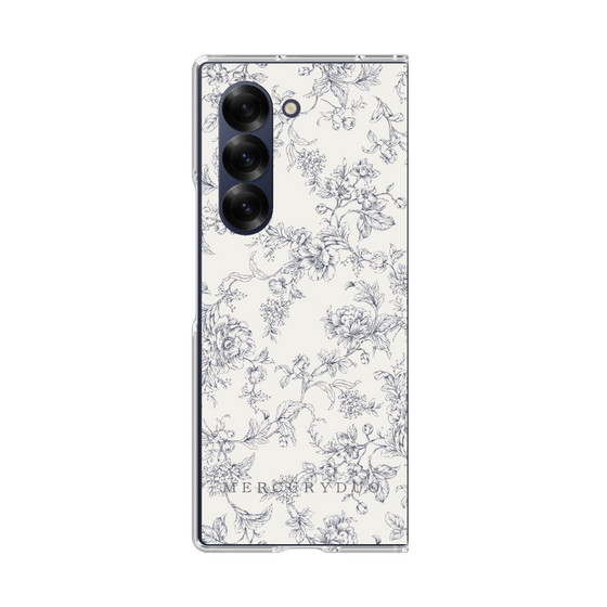 Clear Case［ MERCURYDUO - ToneFlower - White ］