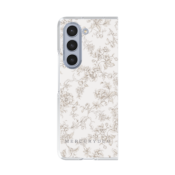 Clear Case［ MERCURYDUO - ToneFlower - Beige ］