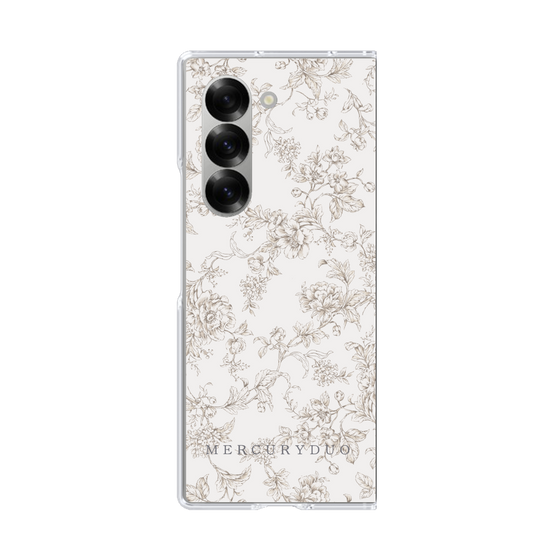 Clear Case［ MERCURYDUO - ToneFlower - Beige ］