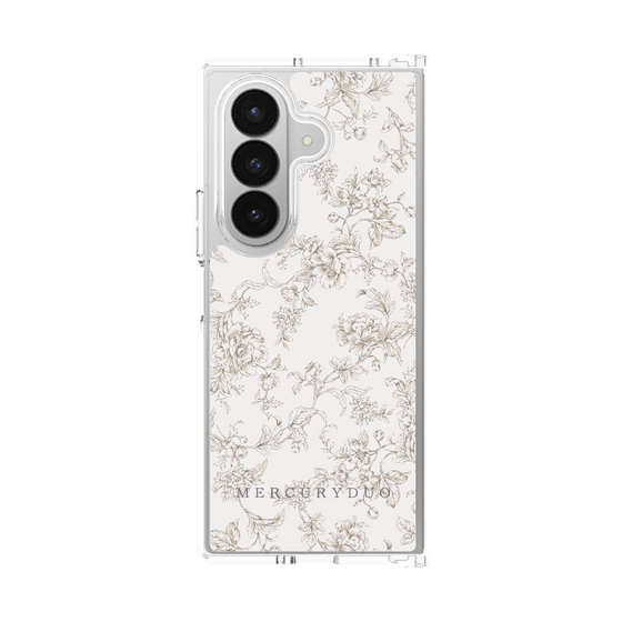 Clear Case［ MERCURYDUO - ToneFlower - Beige ］