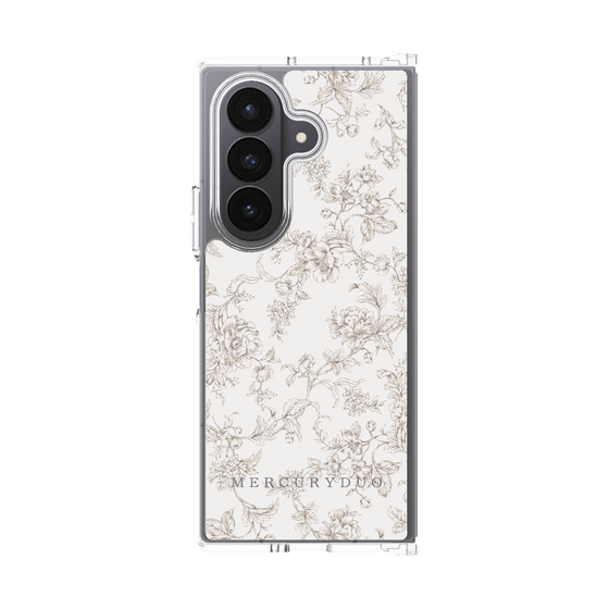 Clear Case［ MERCURYDUO - ToneFlower - Beige ］