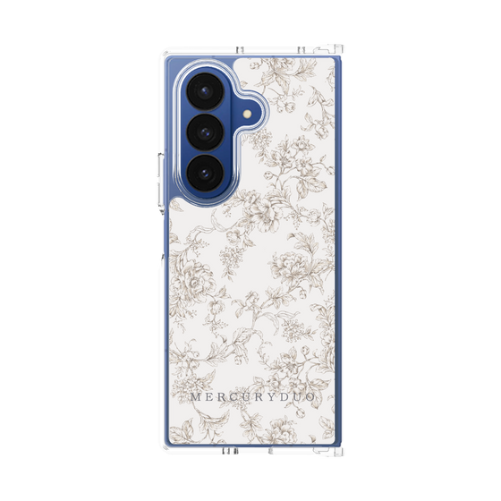 Clear Case［ MERCURYDUO - ToneFlower - Beige ］