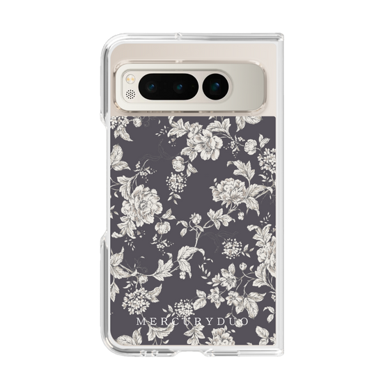 Clear Case［ MERCURYDUO - ToneFlower - Grey ］