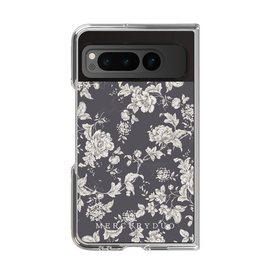 Clear Case［ MERCURYDUO - ToneFlower - Grey ］