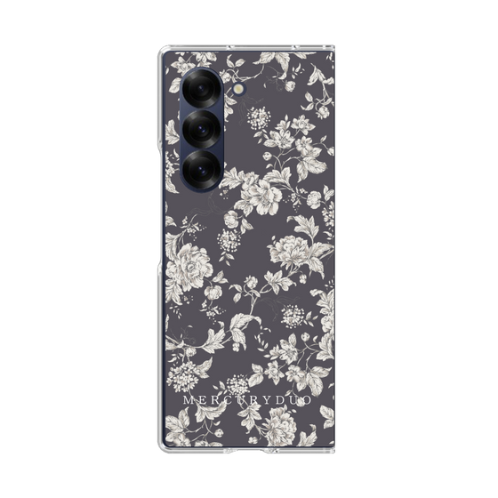 Clear Case［ MERCURYDUO - ToneFlower - Grey ］