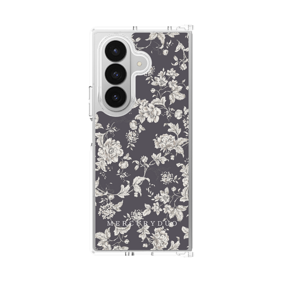 Clear Case［ MERCURYDUO - ToneFlower - Grey ］