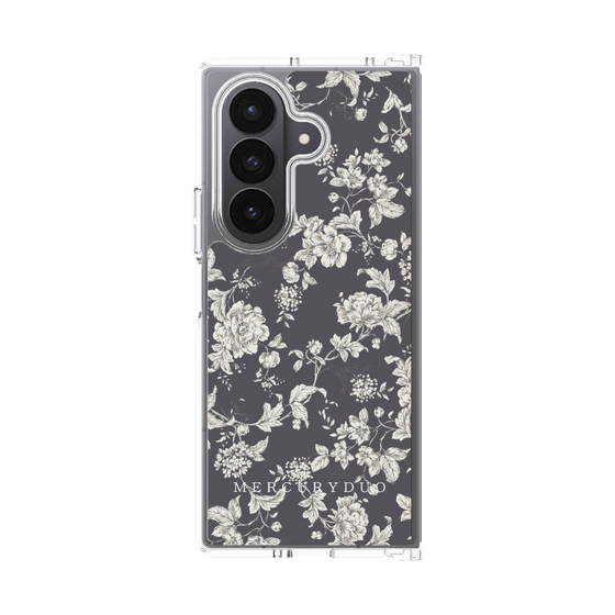 Clear Case［ MERCURYDUO - ToneFlower - Grey ］