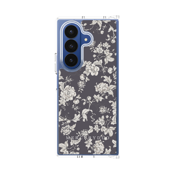 Clear Case［ MERCURYDUO - ToneFlower - Grey ］