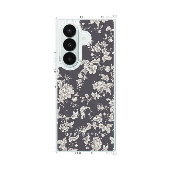 Clear Case［ MERCURYDUO - ToneFlower - Grey ］