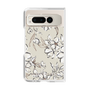 Clear Case［ MERCURYDUO - BotanicalFlower - Beige ］