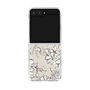 Clear Case［ MERCURYDUO - BotanicalFlower - Beige ］
