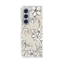 Clear Case［ MERCURYDUO - BotanicalFlower - Beige ］