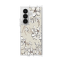 Clear Case［ MERCURYDUO - BotanicalFlower - Beige ］