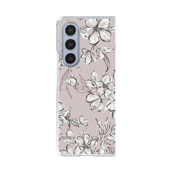 Clear Case［ MERCURYDUO - BotanicalFlower - lilac ］