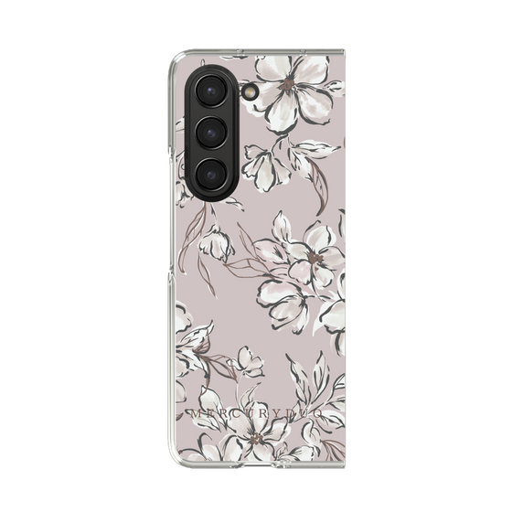 Clear Case［ MERCURYDUO - BotanicalFlower - lilac ］