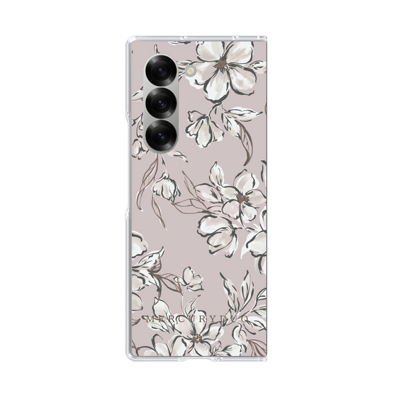 Clear Case［ MERCURYDUO - BotanicalFlower - lilac ］
