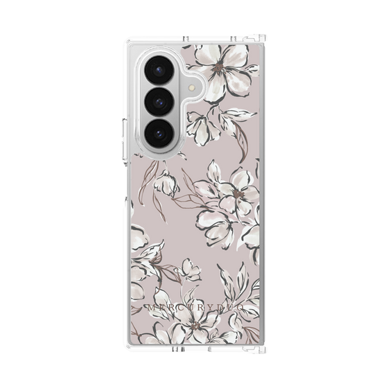 Clear Case［ MERCURYDUO - BotanicalFlower - lilac ］