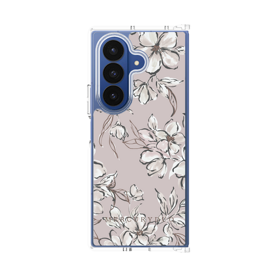 Clear Case［ MERCURYDUO - BotanicalFlower - lilac ］