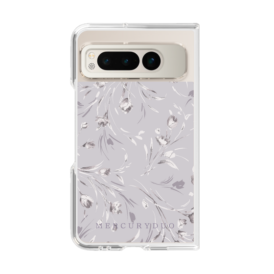 Clear Case［ MERCURYDUO - BotanicalFlower - Lavender ］