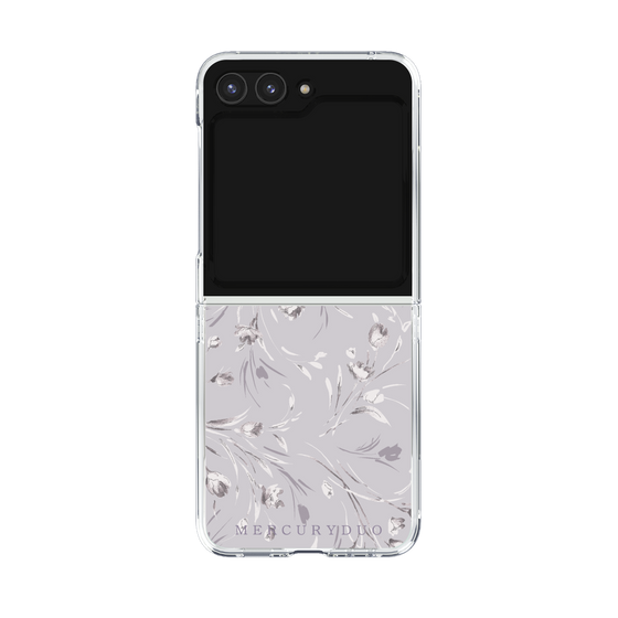 Clear Case［ MERCURYDUO - BotanicalFlower - Lavender ］