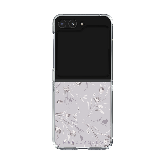 Clear Case［ MERCURYDUO - BotanicalFlower - Lavender ］