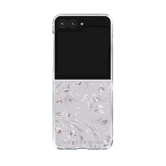 Clear Case［ MERCURYDUO - BotanicalFlower - Lavender ］