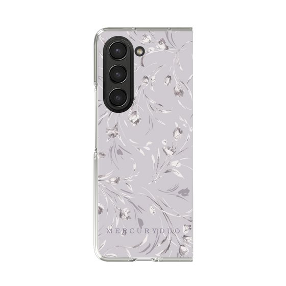 Clear Case［ MERCURYDUO - BotanicalFlower - Lavender ］