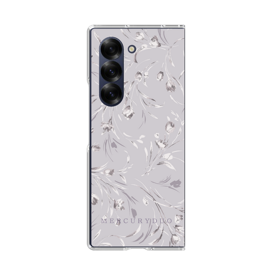 Clear Case［ MERCURYDUO - BotanicalFlower - Lavender ］