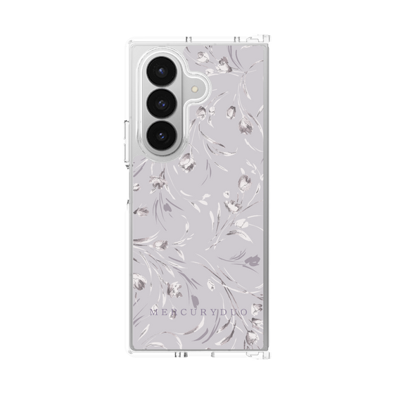 Clear Case［ MERCURYDUO - BotanicalFlower - Lavender ］