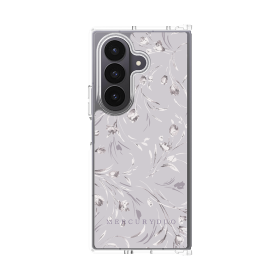 Clear Case［ MERCURYDUO - BotanicalFlower - Lavender ］