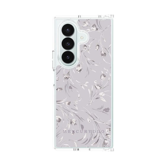 Clear Case［ MERCURYDUO - BotanicalFlower - Lavender ］