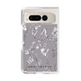Clear Case［ MERCURYDUO - BotanicalFlower - Grey ］