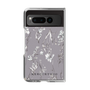 Clear Case［ MERCURYDUO - BotanicalFlower - Grey ］