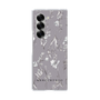 Clear Case［ MERCURYDUO - BotanicalFlower - Grey ］