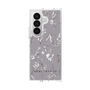 Clear Case［ MERCURYDUO - BotanicalFlower - Grey ］