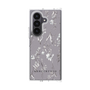 Clear Case［ MERCURYDUO - BotanicalFlower - Grey ］