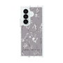 Clear Case［ MERCURYDUO - BotanicalFlower - Grey ］