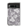 Clear Case［ MERCURYDUO - NuanceFlower -Grey ］