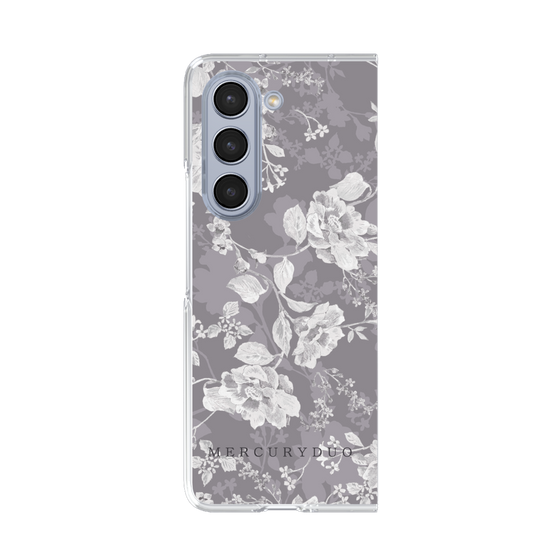 Clear Case［ MERCURYDUO - NuanceFlower -Grey ］