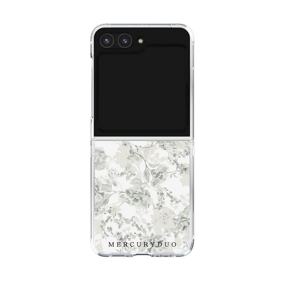 Clear Case［ MERCURYDUO - NuanceFlower - White ］