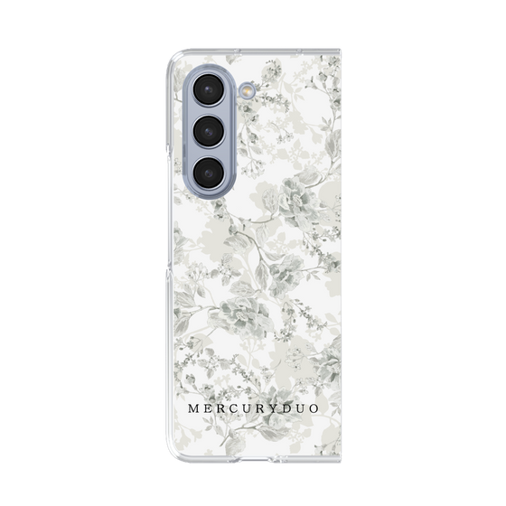 Clear Case［ MERCURYDUO - NuanceFlower - White ］
