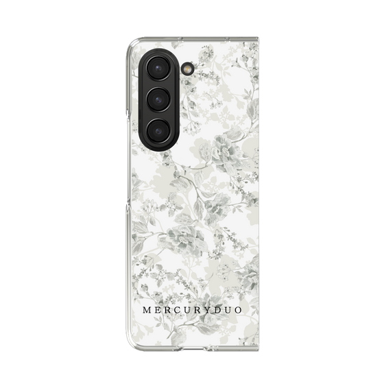 Clear Case［ MERCURYDUO - NuanceFlower - White ］
