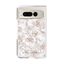 Clear Case［ MERCURYDUO - NuanceFlower - Beige ］