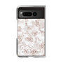 Clear Case［ MERCURYDUO - NuanceFlower - Beige ］