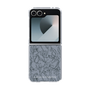 Clear Case［ LAGUNAMOON - FlowerPattern - Dark blue ］
