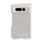 Clear Case［ LAGUNAMOON - FlowerPattern - Grey ］
