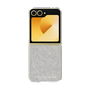Clear Case［ LAGUNAMOON - FlowerPattern - Grey ］