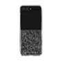 Clear Case［ LAGUNAMOON - FlowerPattern - Clear×Grey ］