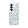 Clear Case［ LAGUNAMOON - FlowerPattern - Clear×Grey ］